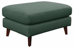 Amazon Brand – Rivet Sloane Mid-Century Modern Ottoman with Tapered Legs, 31.9