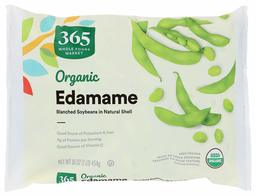 365 Everyday Value, Organic Edamame, Blanched Soybeans in Natural Shell, 16 oz, (Frozen)