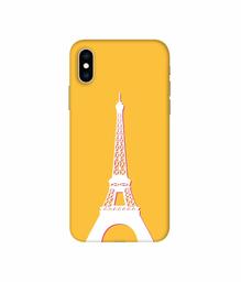 Amazon Brand - Solimo Designer Eiffel Tower 3D Printed Hard Back Case Mobile Cover for Apple iPhone Xs Max