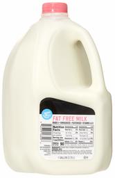 Amazon Brand - Happy Belly Fat Free Skim Milk, Gallon, 128 Ounces