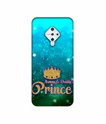 Amazon Brand - Solimo Designer Mummy & Daddy's Prince 3D Printed Hard Back Case Mobile Cover for Vivo S1 Pro