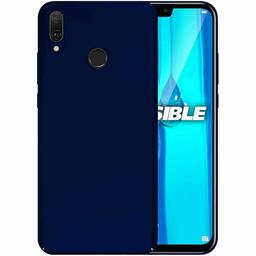 Amazon Brand - Solimo Mobile Cover (Hard Back & Slim) for Huawei Y9 (2019) (Blue)