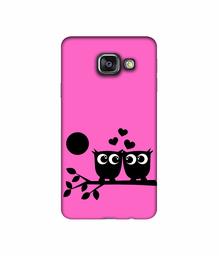 Amazon Brand - Solimo Designer Love Birds Vector 3D Printed Hard Back Case Mobile Cover for Samsung Galaxy A3 (2016)