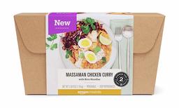 Amazon Meal Kits, Massaman Chicken Curry with Rice Noodles, Serves 2