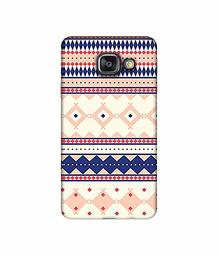 Amazon Brand - Solimo Designer Multi Shape Patterns 3D Printed Hard Back Case Mobile Cover for Samsung Galaxy A3 (2016)