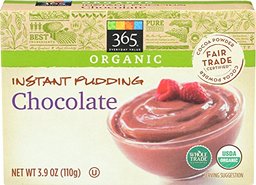 365 Everyday Value, Organic Chocolate Instant Pudding, 3.9 Ounce