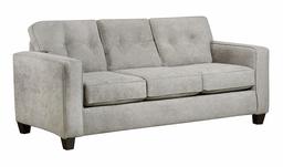 Amazon Brand – Stone & Beam Joanna Contemporary Tufted Sofa Couch with Reversible Cushions, 84