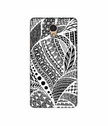 Amazon Brand - Solimo Designer Random White Pattern 3D Printed Hard Back Case Mobile Cover for Lenovo P2