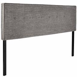 Ravenna Home Haraden Modern Rectangular Button-Tufted King Headboard, 82