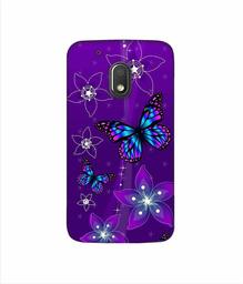 Amazon Brand - Solimo Designer Butterflies 3D Printed Hard Back Case Mobile Cover for Motorola Moto G4 Play