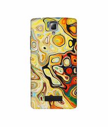 Amazon Brand - Solimo Designer Multicolor Smash Paint 3D Printed Hard Back Case Mobile Cover for Lenovo A2010