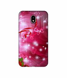 Amazon Brand - Solimo Designer Love UV Printed Soft Back Case Mobile Cover for Samsung Galaxy J7 Pro