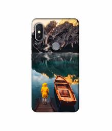 Amazon Brand - Solimo Designer Lake View UV Printed Soft Back Case Mobile Cover for Mi Redmi Y2