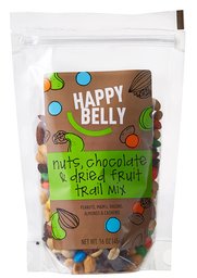 Amazon Brand - Happy Belly Chocolate & Dried Fruit Trail Mix, 16 oz