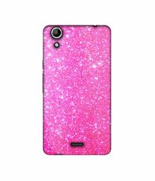 Amazon Brand - Solimo Designer Pink Sparkle 3D Printed Hard Back Case Mobile Cover for Micromax Canvas Selfie 2 Q340