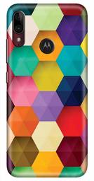 Amazon Brand - Solimo Designer Colorful Pattern 3D Printed Hard Back Case Mobile Cover for Motorola Moto E6s / Motorola Moto E6 Plus