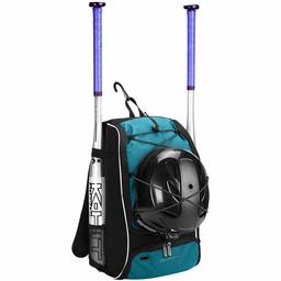 AmazonBasics Youth Baseball Equipment Backpack, Royal Blue