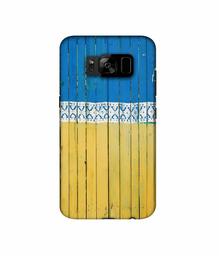 Amazon Brand - Solimo Designer Wooden Pattern 3D Printed Hard Back Case Mobile Cover for Samsung Galaxy S8 Plus