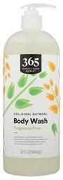 365 by Whole Foods Market, Colloidal Body Wash, Fragrance Free, 32 Fl Oz