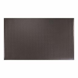 AmazonBasics Anti-Fatigue Mat Diamond Deckplate Single-Layer Foam 1/2