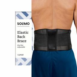 Amazon Brand - Solimo Back Brace, One Size