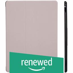 (Renewed) AmazonBasics iPad Pro 2017 Smart Case Auto Wake/Sleep Cover, Pink, 12.9