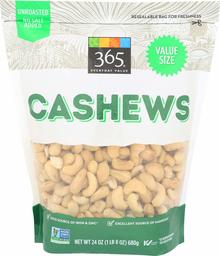 365 Everyday Value, Cashews, 24 oz