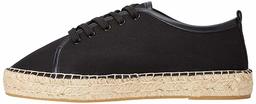 Amazon Brand - find. Women's Espadrilles Sneaker Black), US 9.5