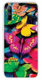 Amazon Brand - Solimo Designer Multicolor Butterfly Colourful Design Printed Soft Back Case Mobile Cover for Realme C3