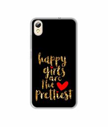 Amazon Brand - Solimo Designer Happy Girls are The Prettiest UV Printed Soft Back Case Mobile Cover for Tecno i3 Pro