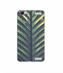 Amazon Brand - Solimo Designer Leaf Texture 3D Printed Hard Back Case Mobile Cover for Vivo V1 Max