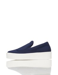 Amazon Brand - find. Women's Sneakers Pull-on Basic Blue US 10.5