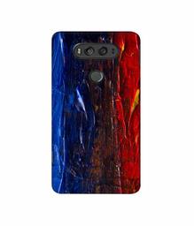 Amazon Brand - Solimo Designer Red Paint On Wall 3D Printed Hard Back Case Mobile Cover for LG V20