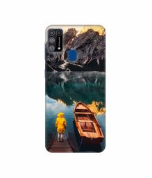 Amazon Brand - Solimo Designer Lake View 3D Printed Hard Back Case Mobile Cover for Samsung Galaxy M31