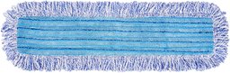 AmazonBasics Microfiber Dust Mop Cleaning Pad With Loops, 24 Inch, 12-Pack