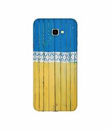 Amazon Brand - Solimo Designer Wooden Pattern 3D Printed Hard Back Case Mobile Cover for Samsung Galaxy J4 Plus