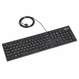 AmazonBasics Matte Black Wired Keyboard, US QWERTY Layout