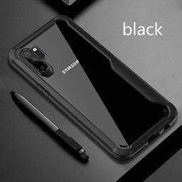 Amazon Brand - Solimo Hybrid Shockproof Mobile Case Cover for Samsung Galaxy Note 10 Plus (Black)