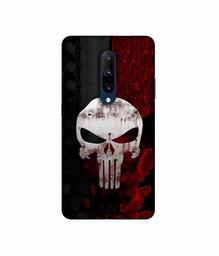 Amazon Brand - Solimo Designer Punisher Skull 3D Printed Hard Back Case Mobile Cover for OnePlus 7 Pro