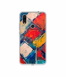 Amazon Brand - Solimo Designer Dark Multicolor Blocks UV Printed Soft Back Case Mobile Cover for Mi Redmi Y3