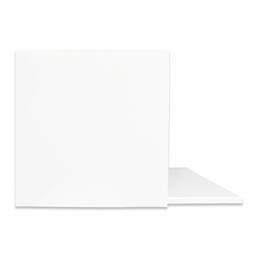 Eono by Amazon - Stretched Canvas 60cm x 60cm Set of 2 Blank 100% Cotton