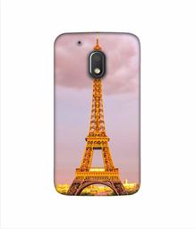 Amazon Brand - Solimo Designer Eiffel Tower Paris 3D Printed Hard Back Case Mobile Cover for Motorola Moto G4 Play