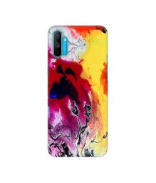 Amazon Brand - Solimo Designer Smash Color 3D Printed Hard Back Case Mobile Cover for Realme C3