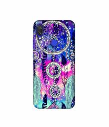 Amazon Brand - Solimo Designer Round Wall Hanging Pattern 3D Printed Hard Back Case Mobile Cover for Xiaomi Redmi Note 7 Pro