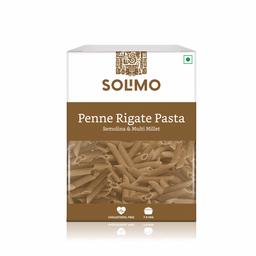 Amazon Brand - Solimo Semolina & Multi-millet Penne Pasta, 500g