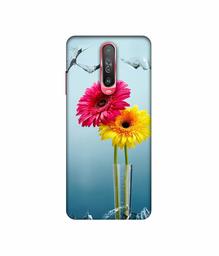 Amazon Brand - Solimo Designer Sun Flower 3D Printed Hard Back Case Mobile Cover for Poco X2 / Mi Redmi K30