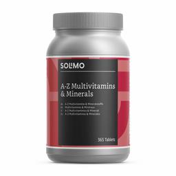 Solimo A-Z Multivitamins and Minerals Food Supplement, 365 each