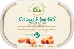 Whole Foods Market, Gelato Italian Caramel Sea Salt, 30.4 Fl Oz