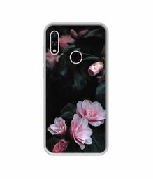 Amazon Brand - Solimo Designer Dark Flowers Photography UV Printed Soft Back Case Mobile Cover for Micromax Ione Note