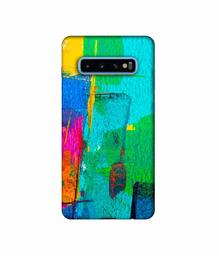 Amazon Brand - Solimo Designer Color Stokes 3D Printed Hard Back Case Mobile Cover for Samsung Galaxy S10 Plus